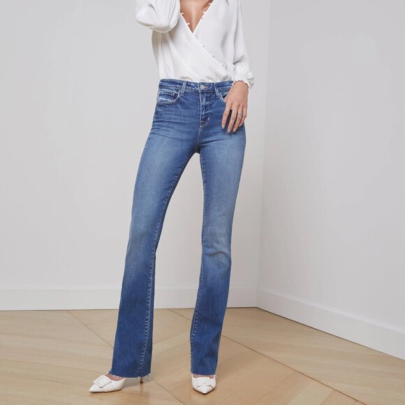 L' Agence Ruth Straight-Leg Jean - Picture 1 of 10
